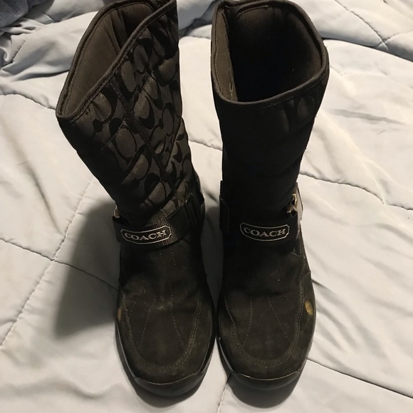 Coach winter boots - Picture 3 of 3